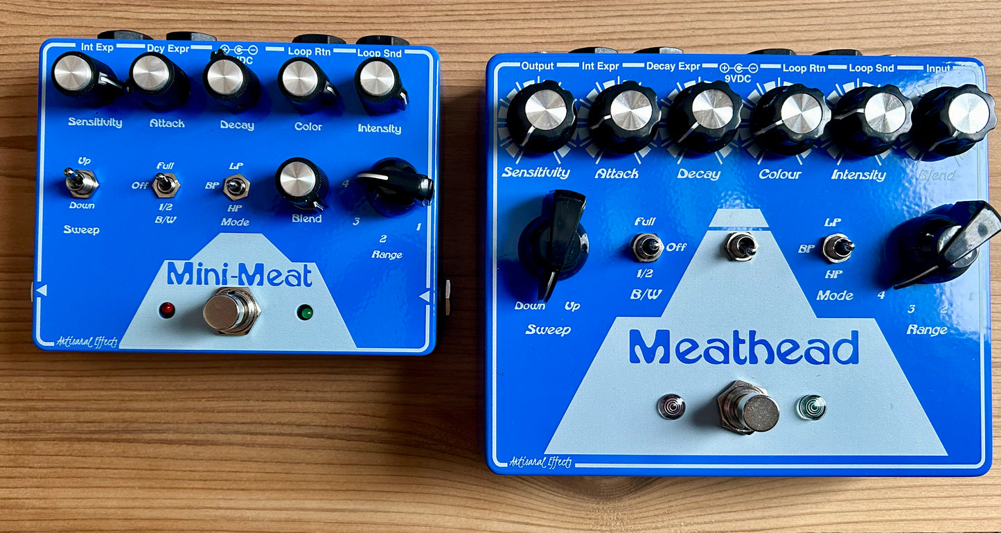 Comparison of Lovetone Meatball clones, mini and regular size