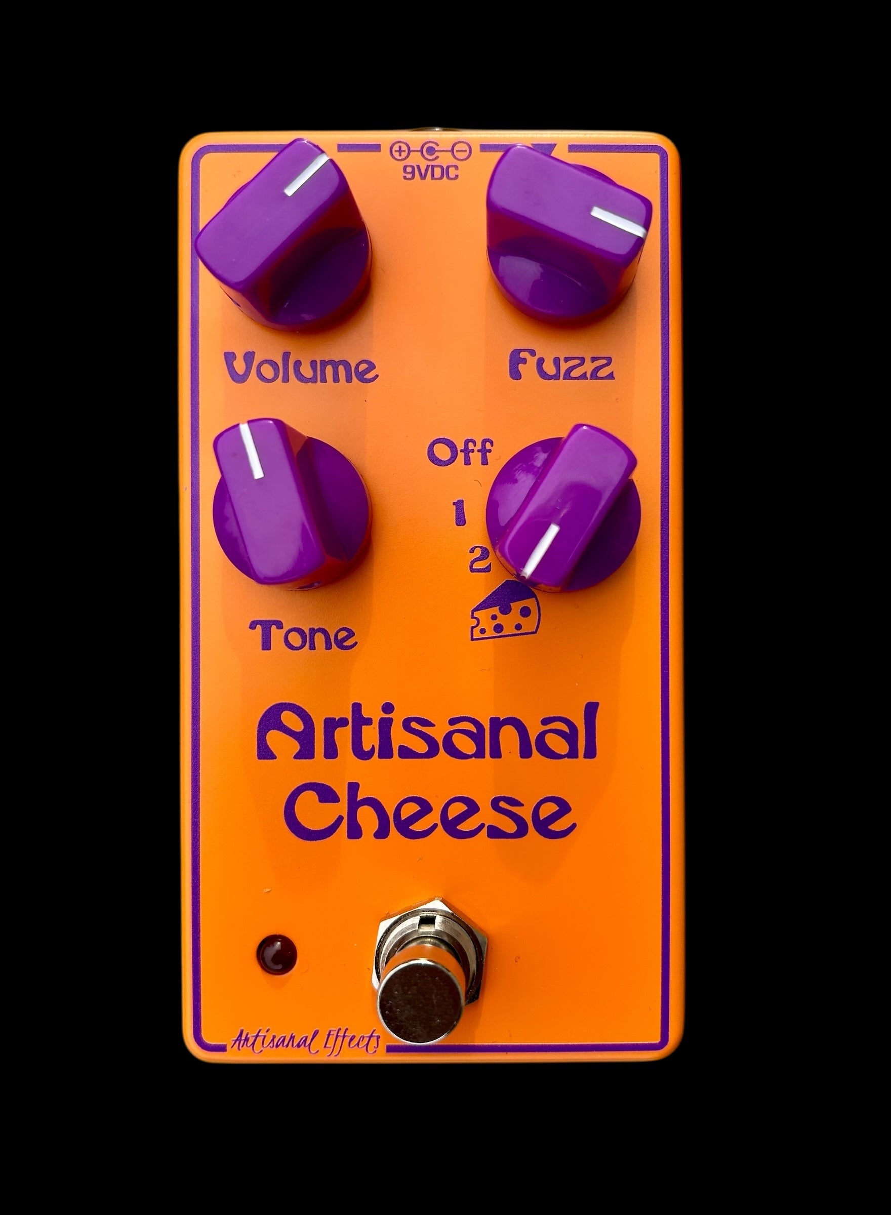 Artisanal Cheese Fuzz Pedal – Lovetone Big Cheese Clone – Artisanal Effects